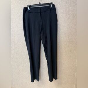 The Limited Women Size 2 Business Casual Straight Navy‎ Trouser Pants